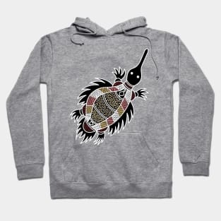 Aboriginal Art - Echidna Hoodie